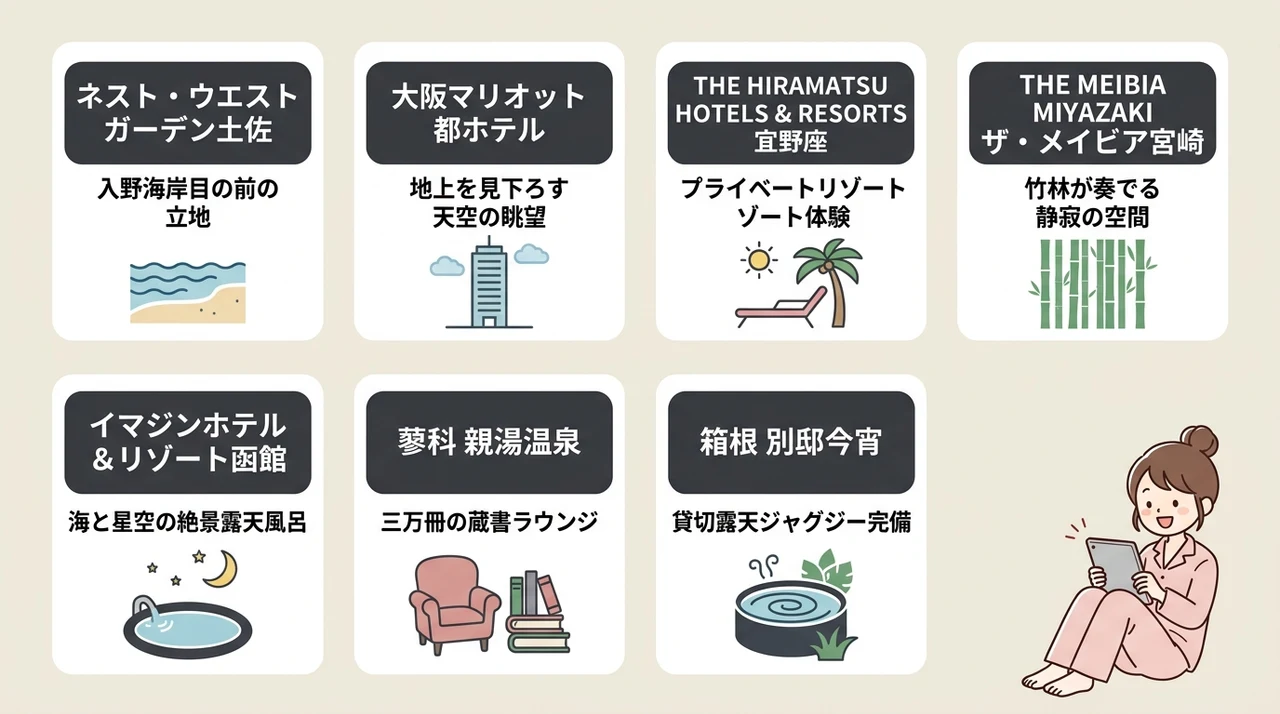 カップル向けおこもり宿おすすめ7選
