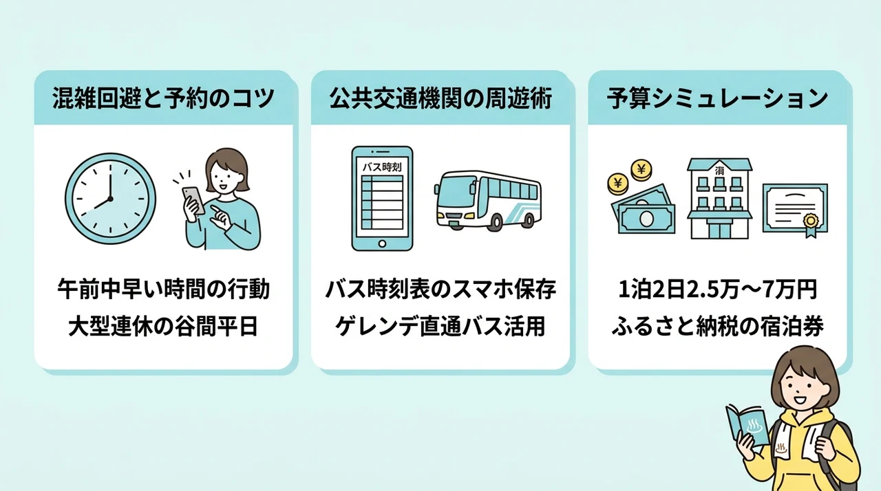 みなかみ温泉観光をもっと楽しむ穴場テクニック