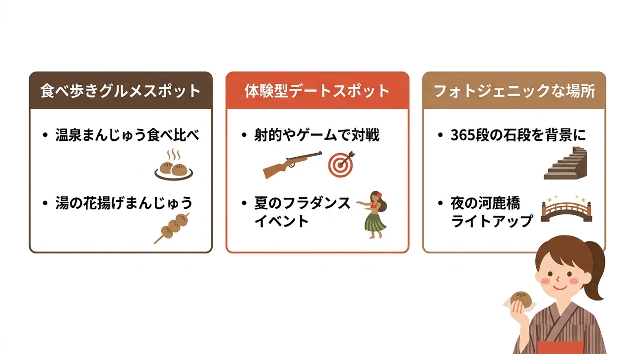 カップルで楽しむ石段街デートの歩き方