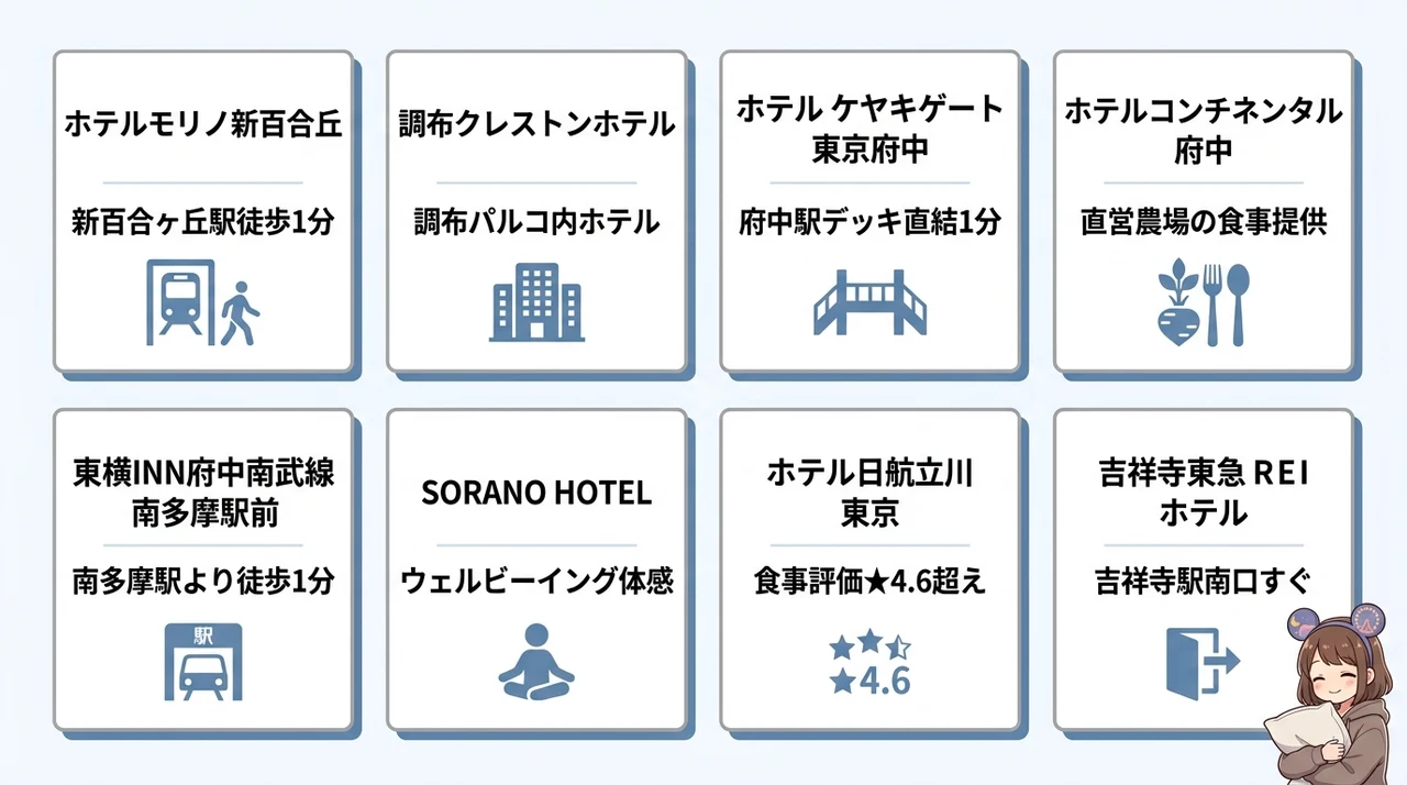 疲れを軽減するおすすめホテル8選