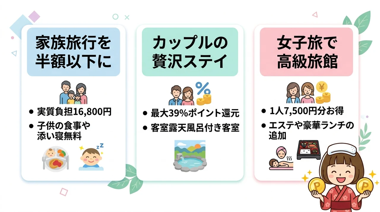 目的別おすすめ温泉宿シミュレーション