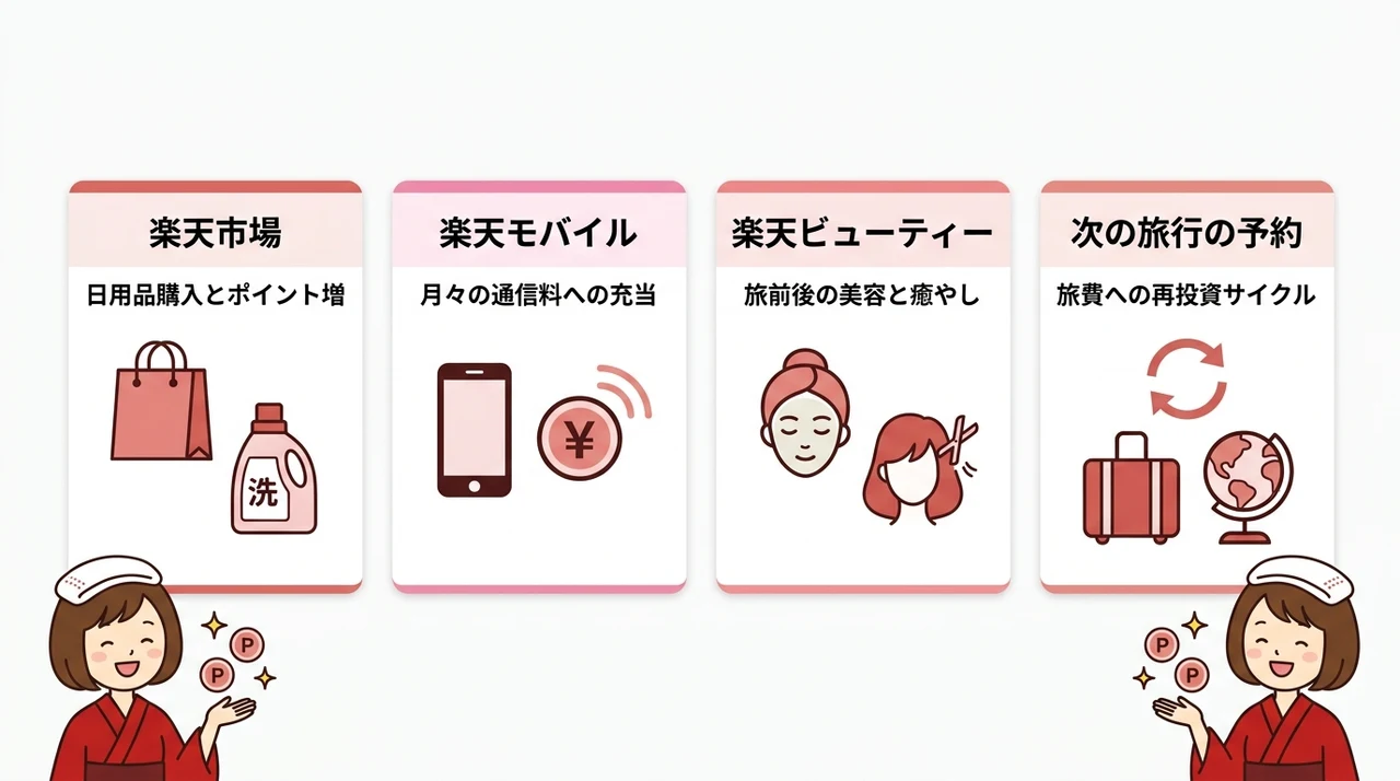貯まったポイントの賢い活用先