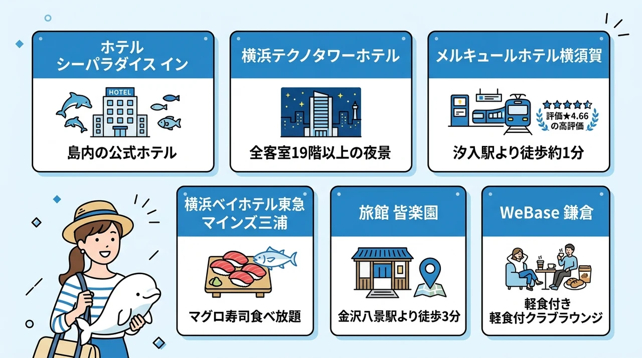 八景島シーパラダイス周辺の子連れホテルおすすめ7選