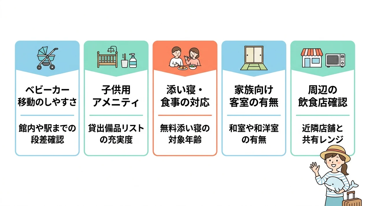 子連れ旅行の負担を減らすホテル選びのポイント