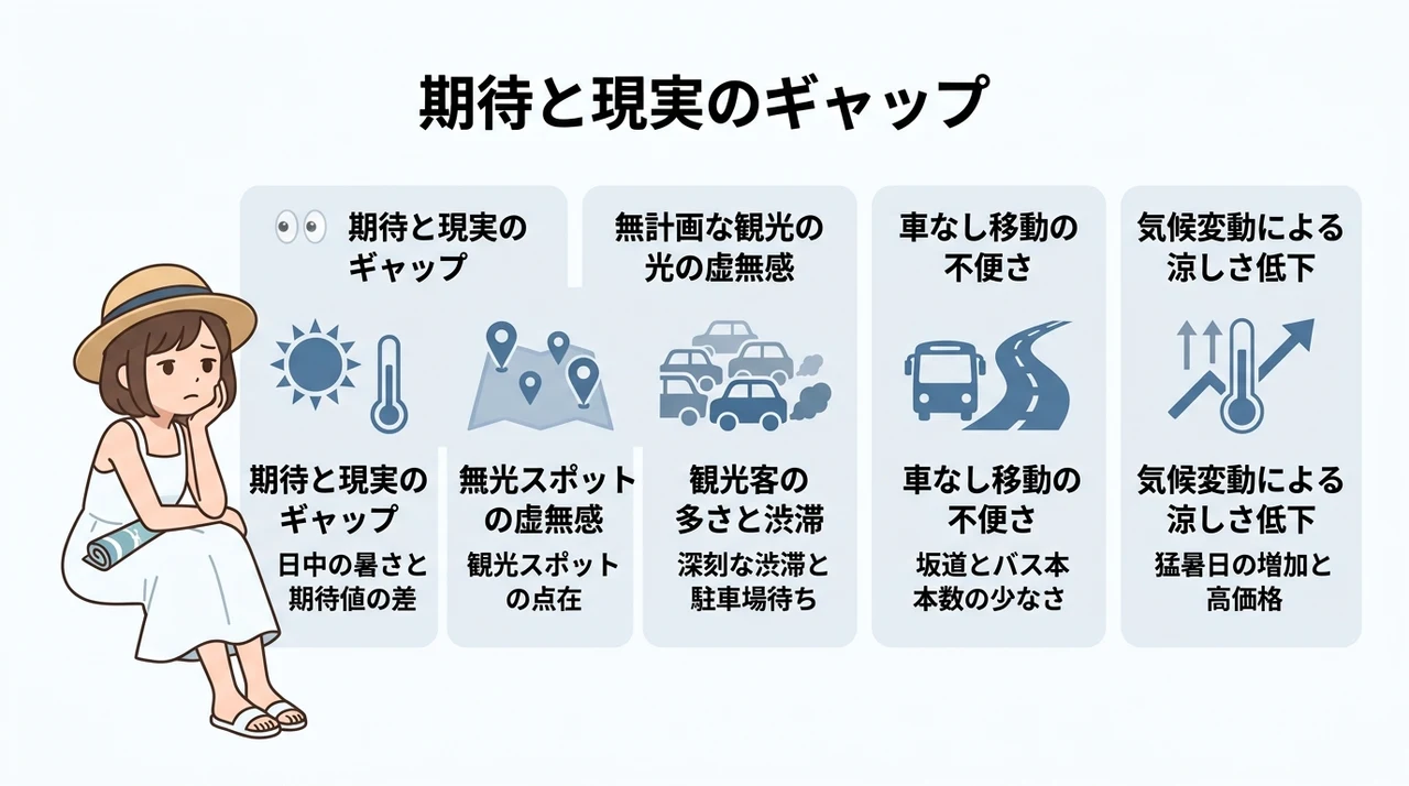 軽井沢が「つまらない」と感じる理由とその実態