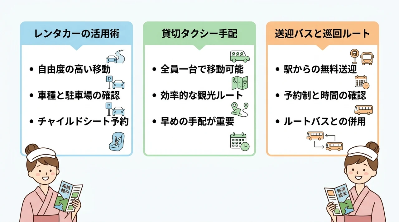 移動の負担を減らす！賢い交通手段ガイド