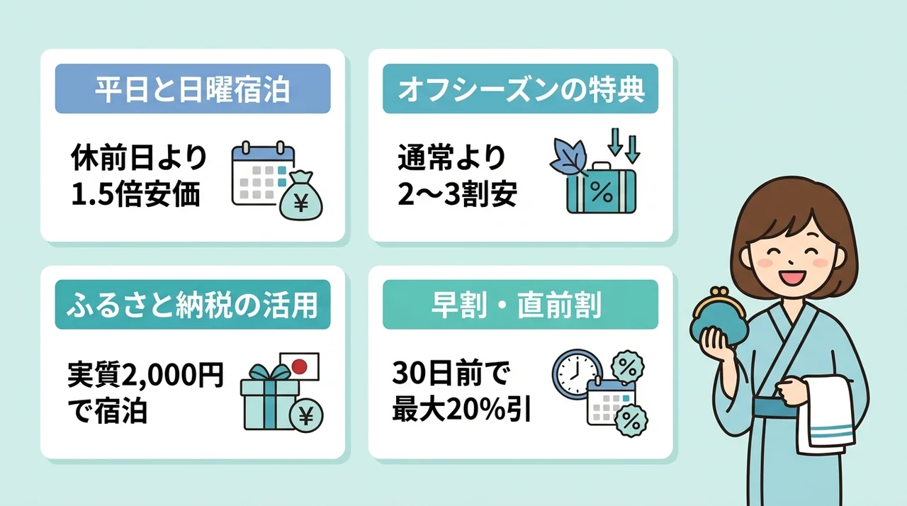コスパを最大化する狙い目の時期とプラン