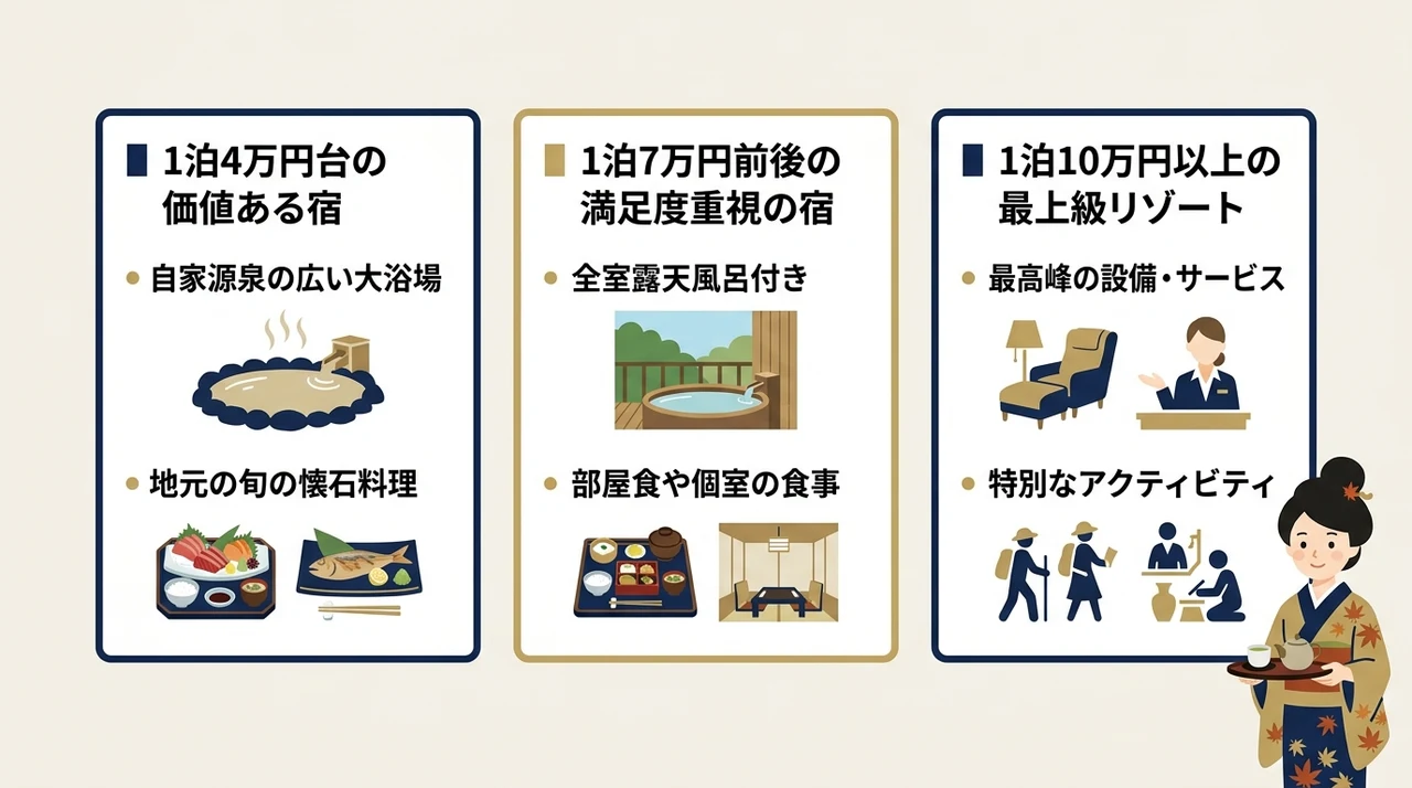 予算別に見る日光の高級宿の選び方