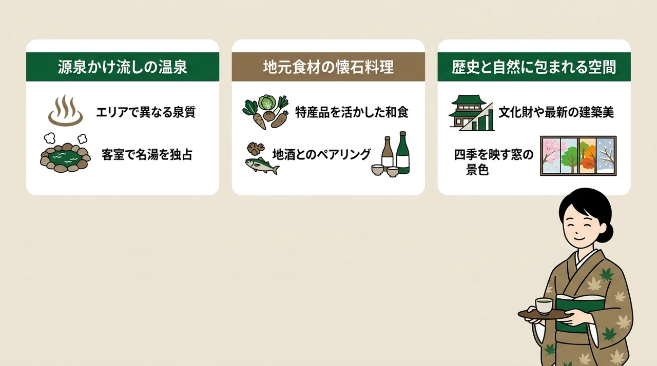 日光の高級旅館で味わうべき3つの魅力