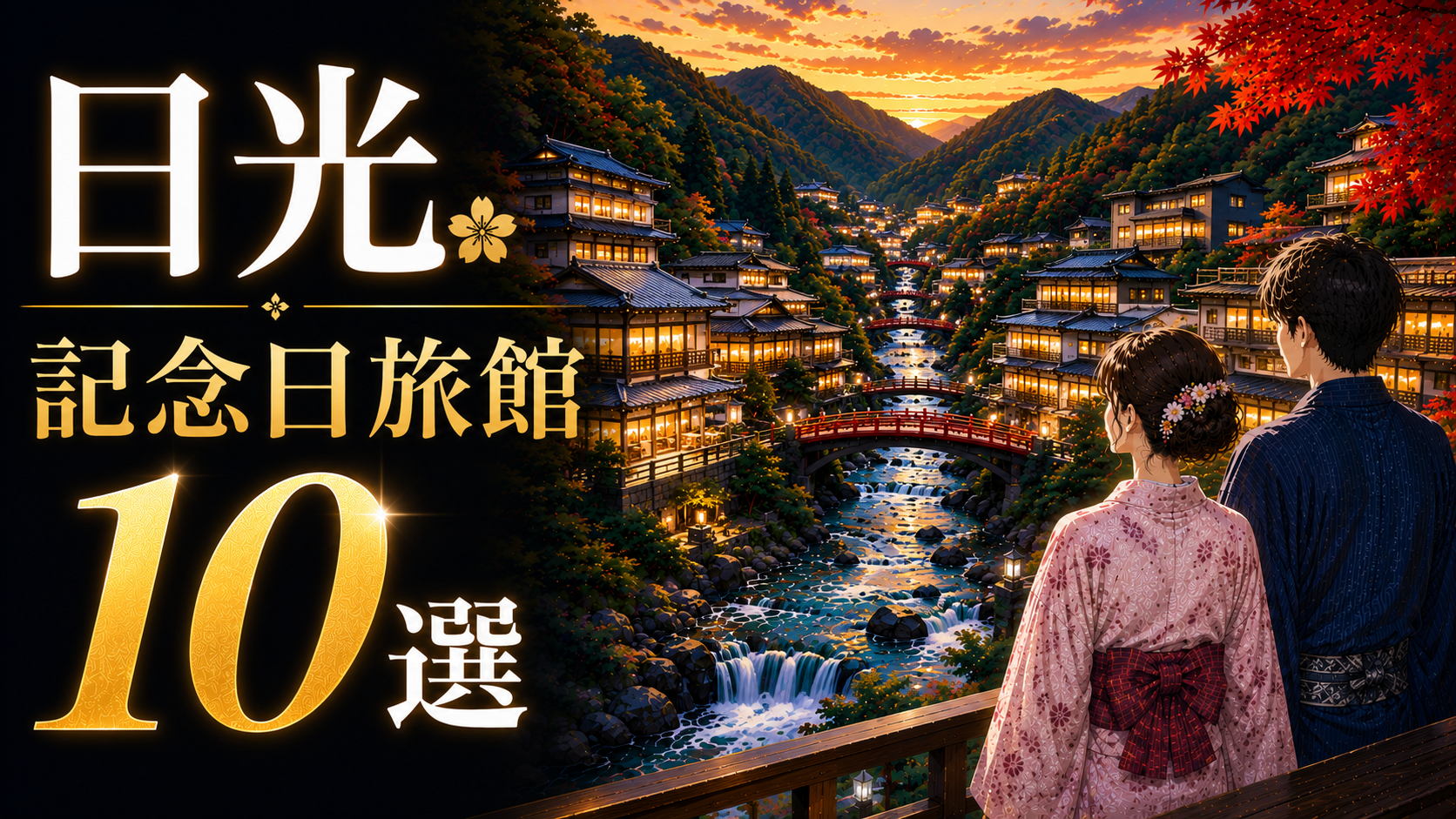 日光の記念日旅行におすすめの旅館10選を紹介するアイキャッチ画像