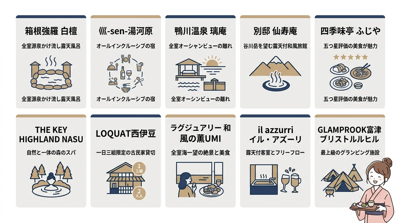 関東で人気のカップル向けおこもり宿おすすめ10選