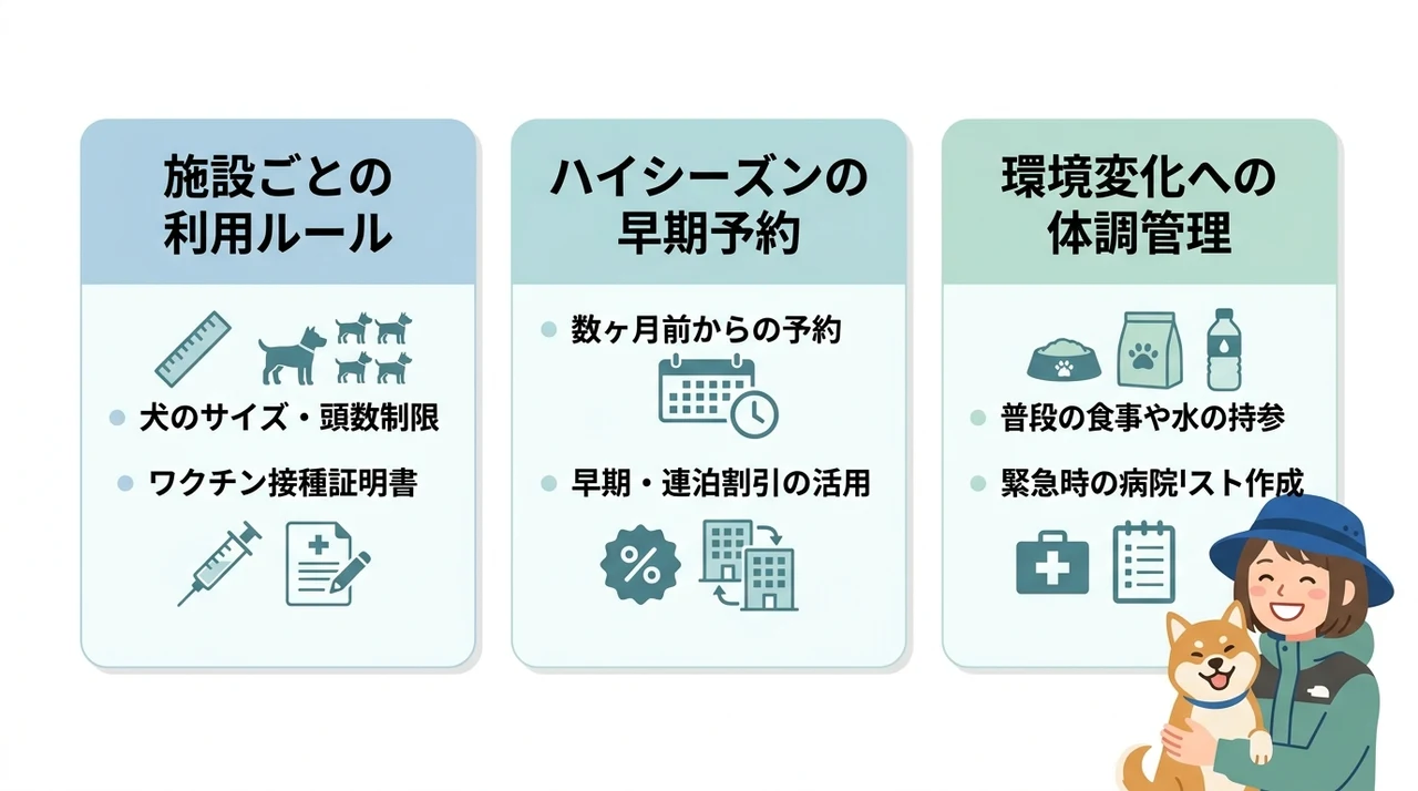 予約前に知っておきたい注意点と対策