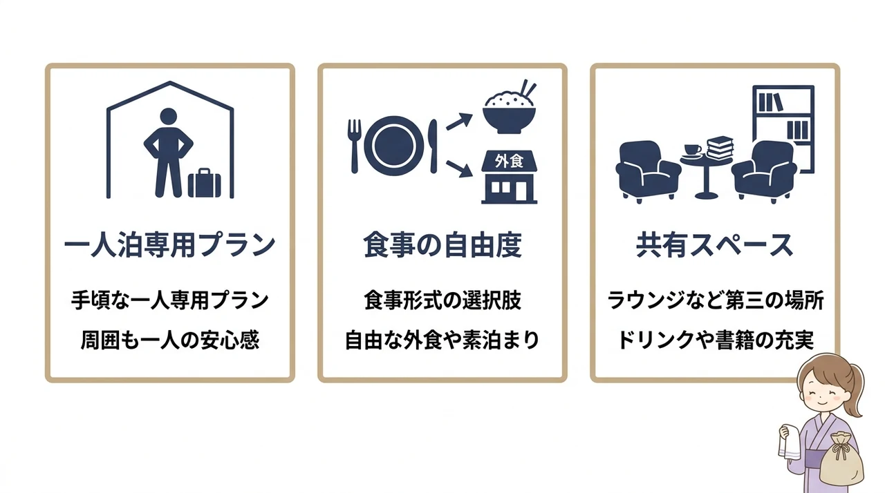 一人旅で連泊する際の宿選びのコツ