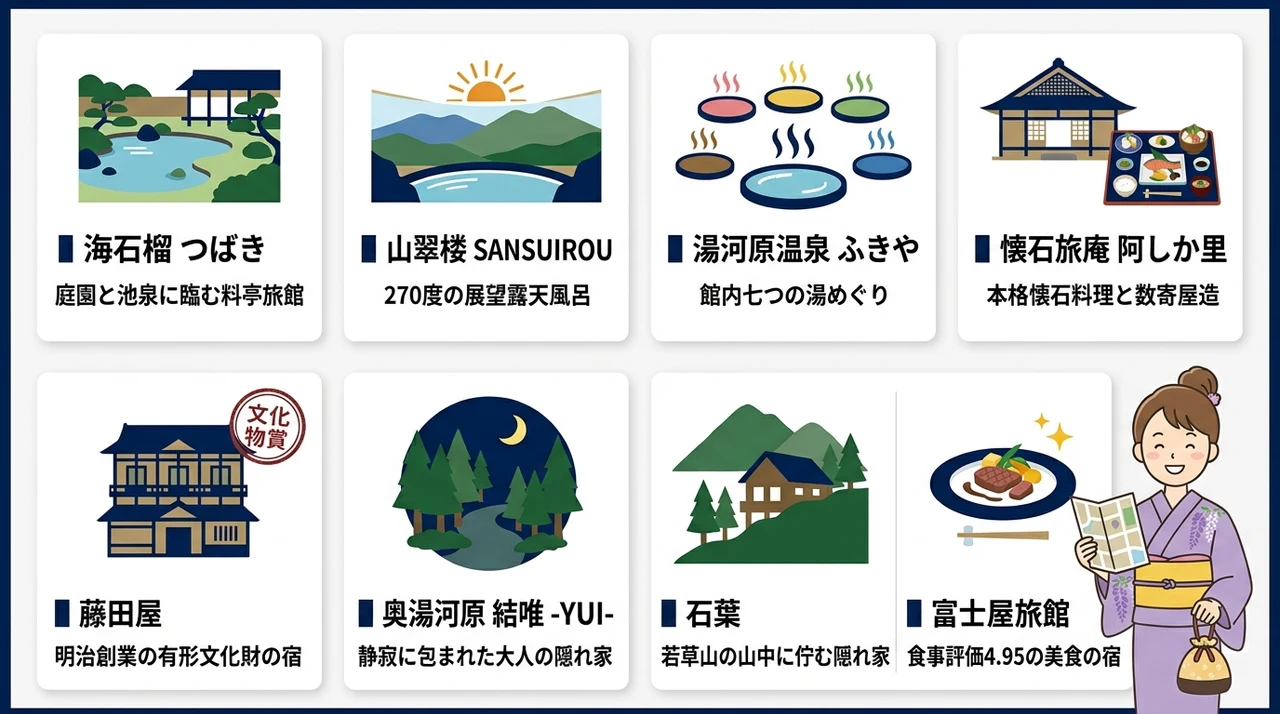 夫婦におすすめの湯河原温泉宿8選