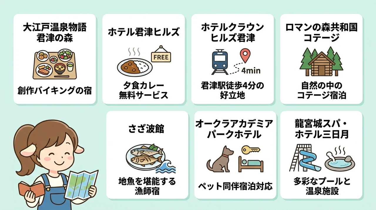 マザー牧場のおでかけで安く泊まれる周辺ホテル7選