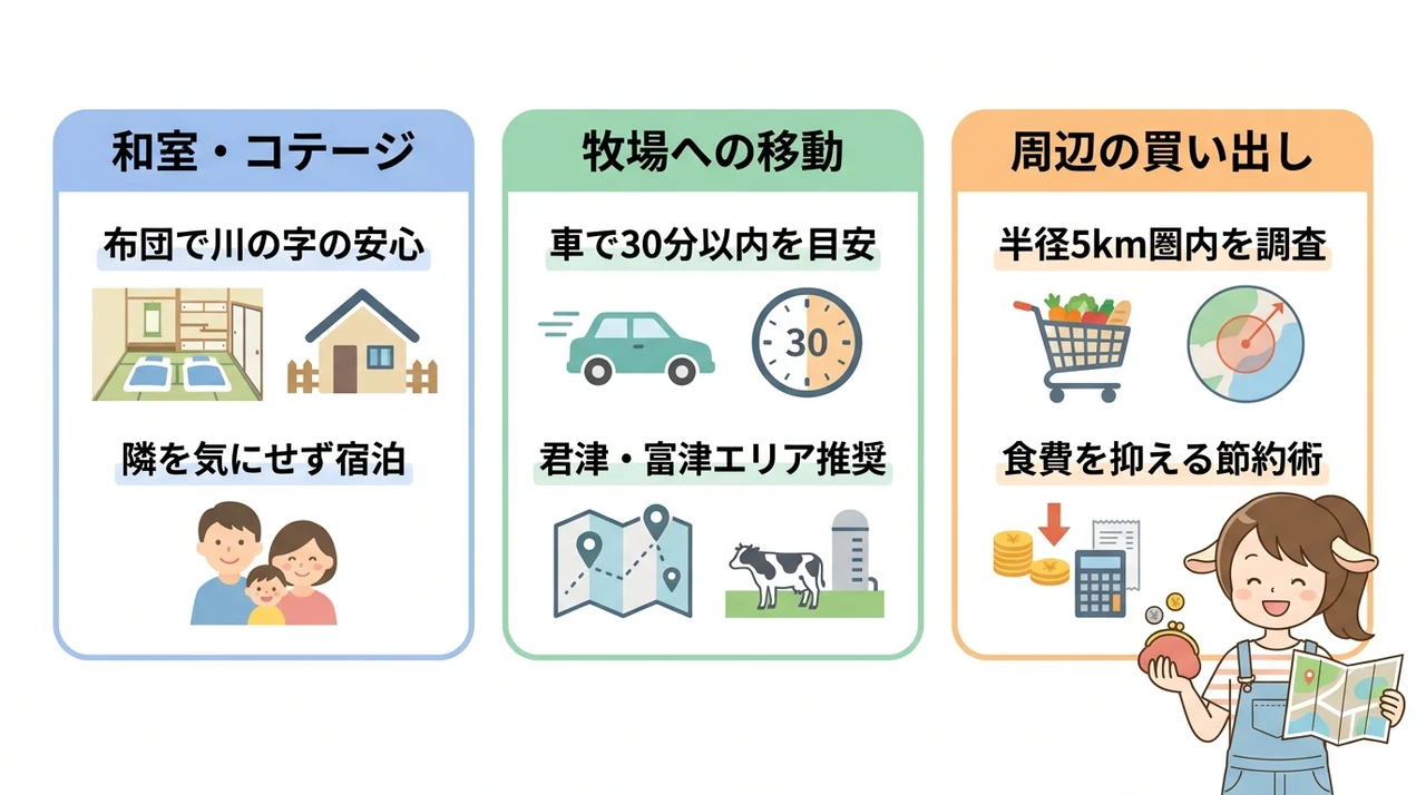 子連れ家族が安い宿を選ぶ際の3つのポイント