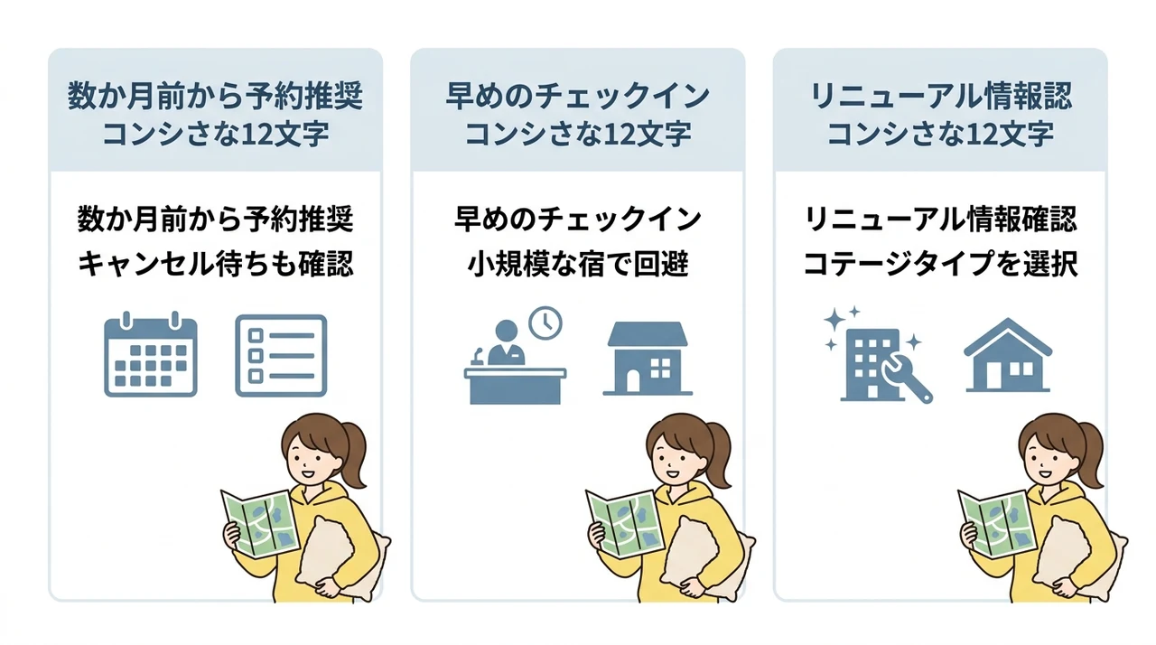 知っておきたい宿泊時の悪い口コミ