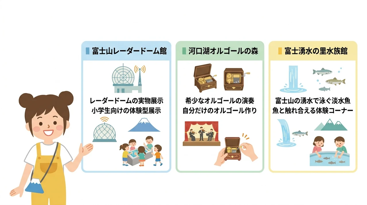 悪天候でも安心！子どもが室内で遊べる周辺スポット