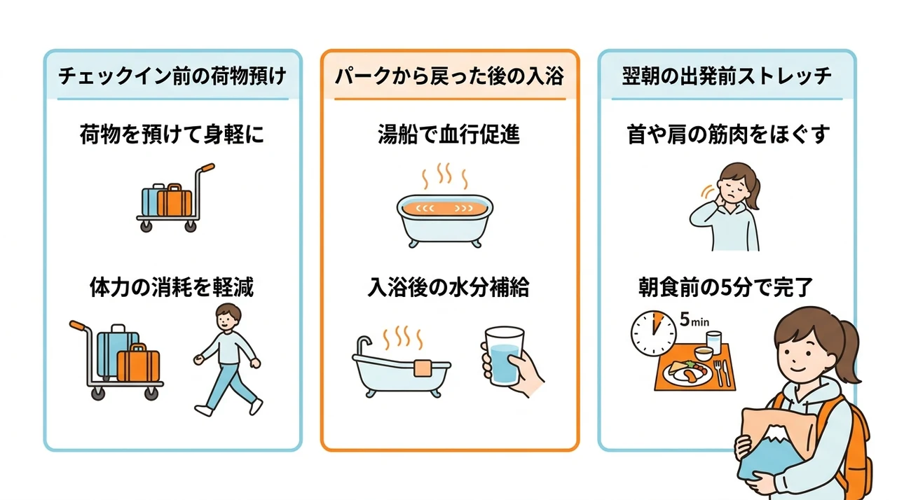 富士急ハイランド周辺ホテルで疲れを残さない過ごし方
