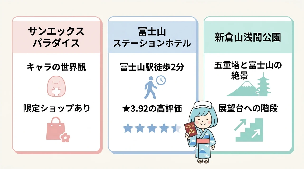 ホテル滞在を充実させる周辺情報