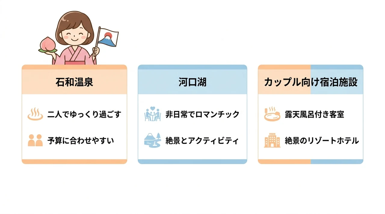 カップル旅行ならどっち？おすすめの選び方