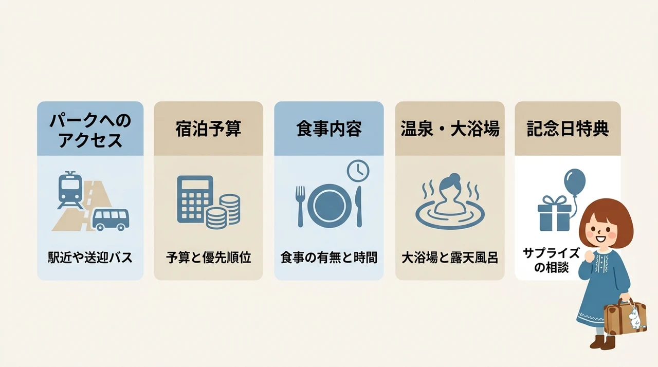 カップル宿泊で失敗しないホテルの選び方