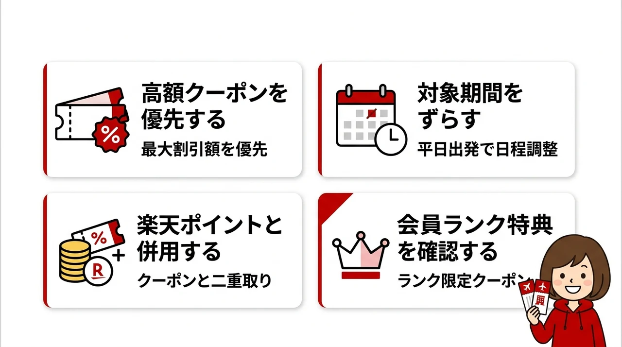 楽パッククーポンで最大割引を実現するコツ