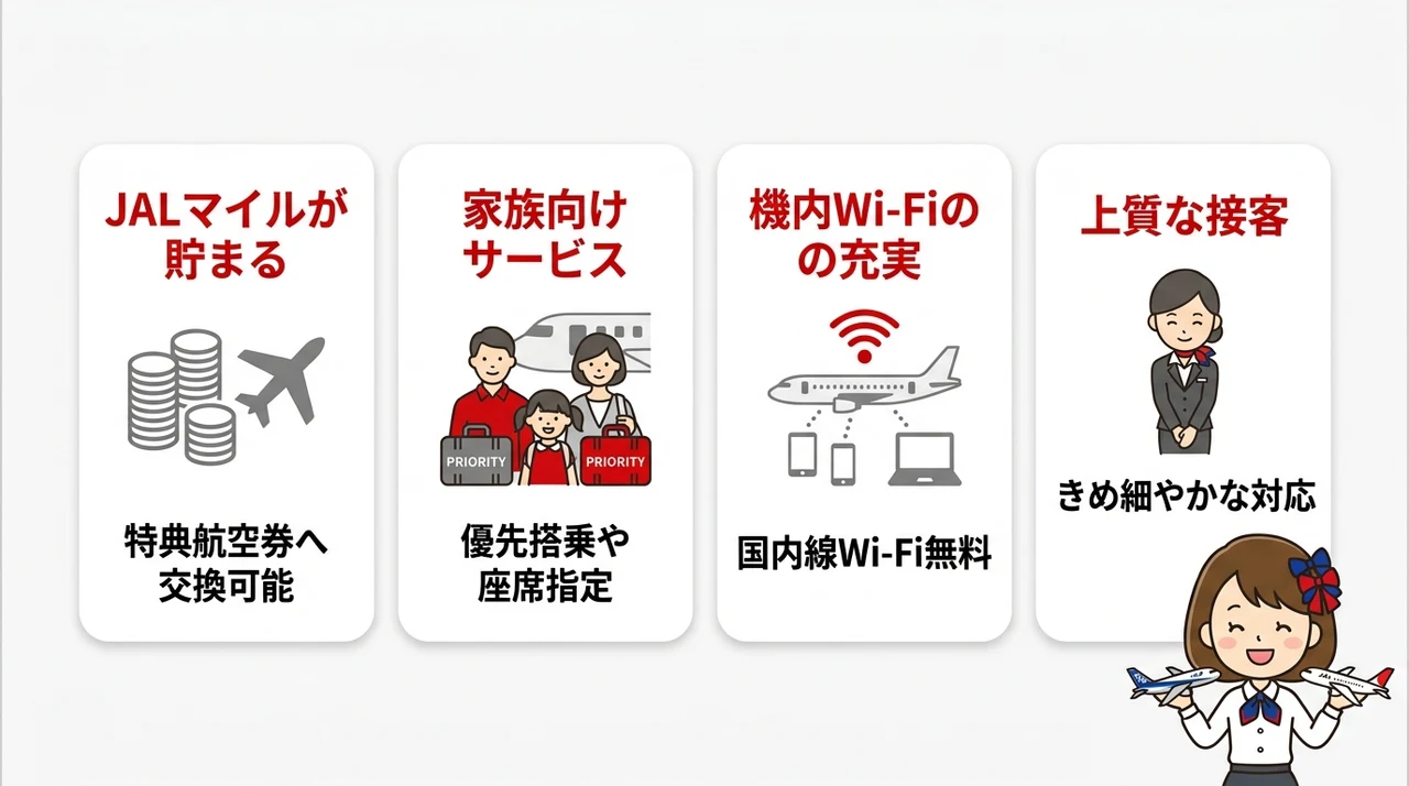 JAL楽パックを使う4つのメリット