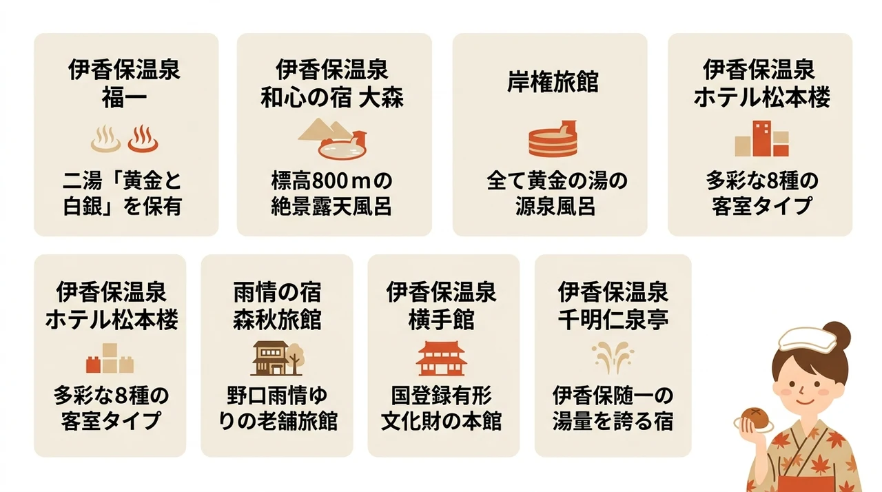 伊香保の紅葉温泉宿おすすめ7選