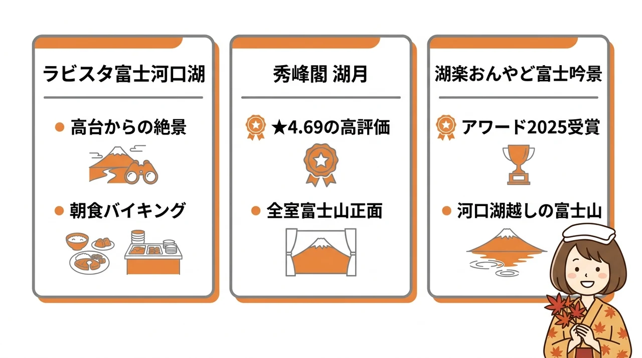 もみじ回廊ライトアップを徒歩で楽しむ宿