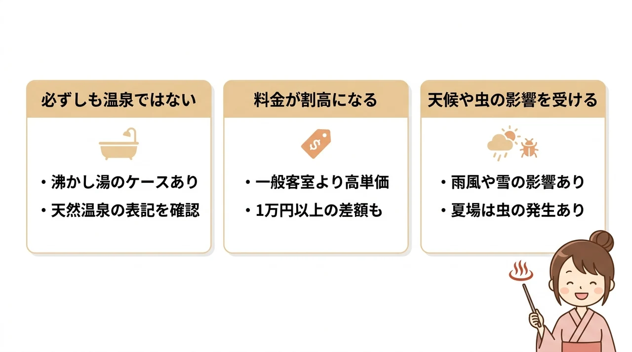 事前に知っておきたい3つのデメリット