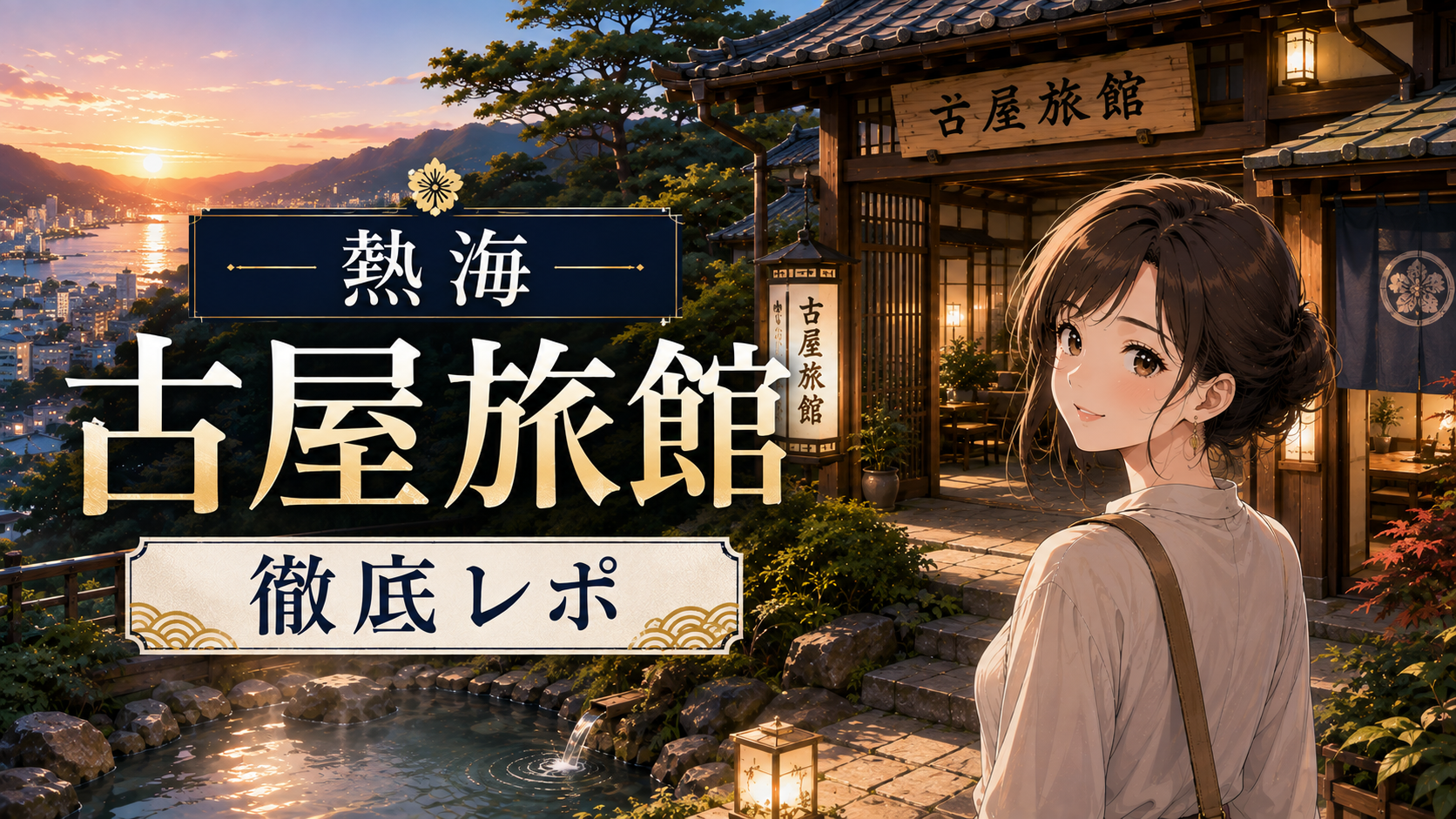 熱海の古屋旅館を紹介するアイキャッチ画像