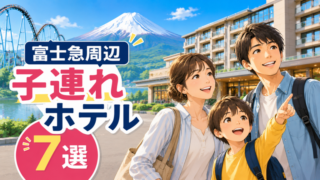 富士急ハイランド周辺の子連れにおすすめのホテル7選
