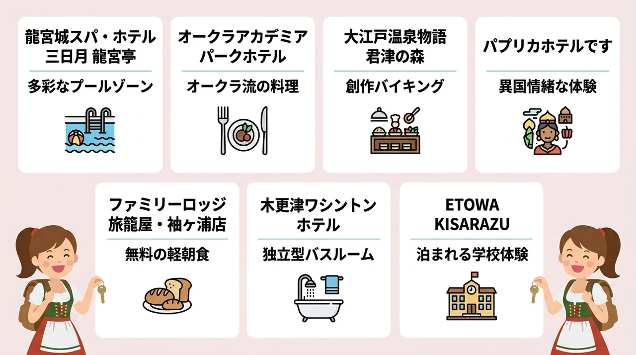 東京ドイツ村周辺ホテル子連れおすすめ7選