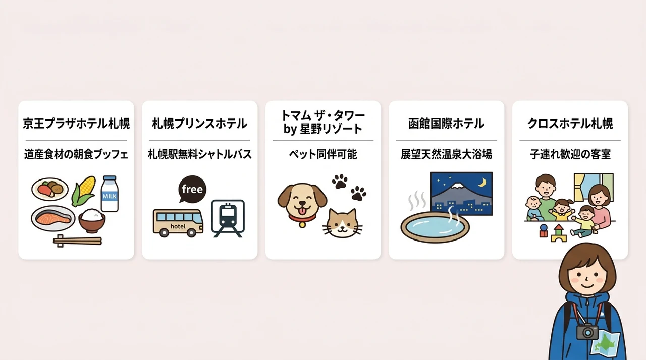 北海道家族旅行で泊まりたいホテル5選