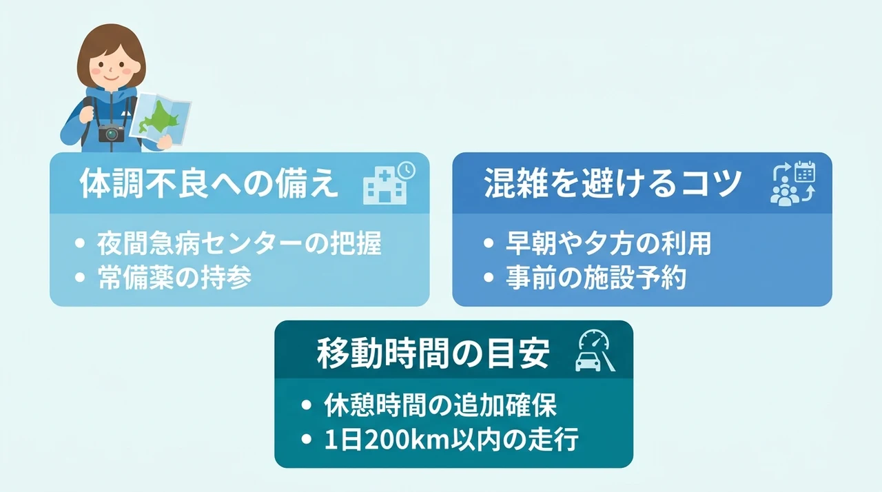 家族旅行で知っておきたい北海道の注意点