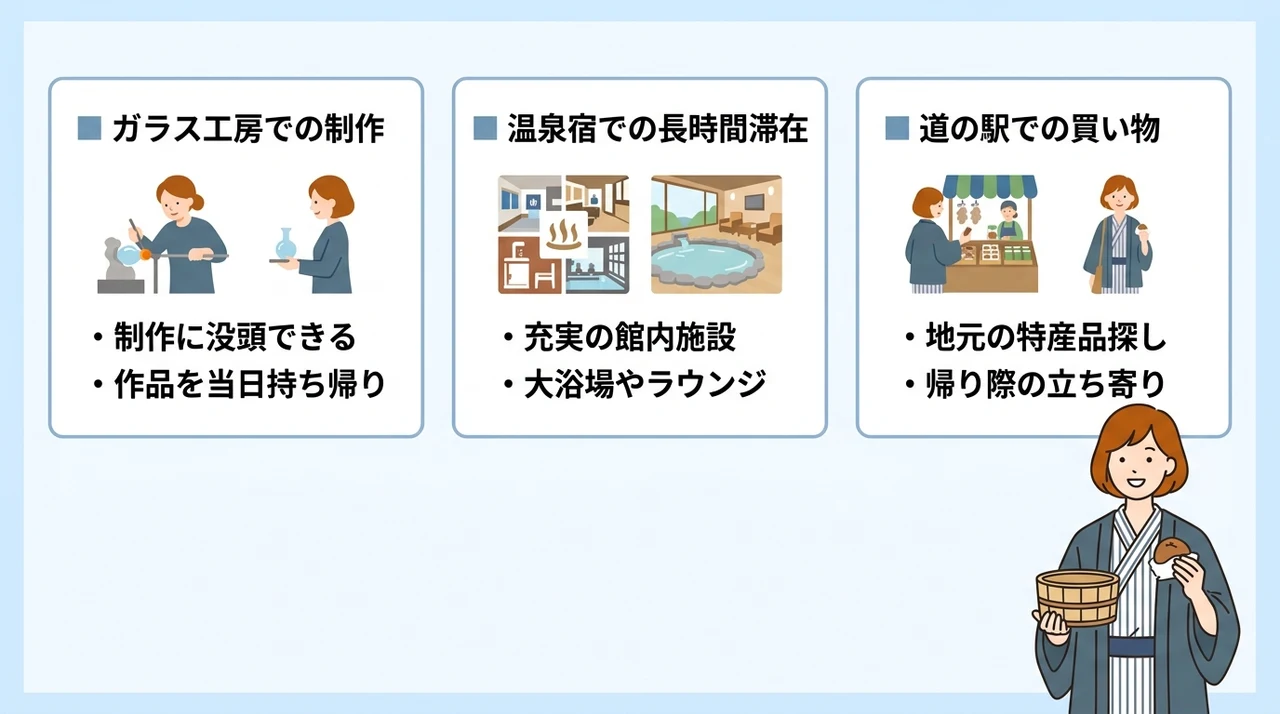 天候が悪くても楽しめる屋内スポットと過ごし方