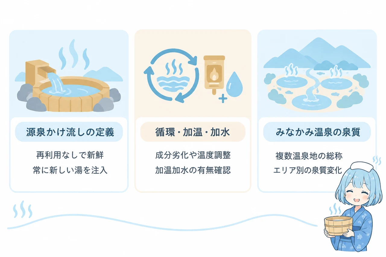 みなかみ温泉の源泉かけ流しとは？本物を見極める基本知識