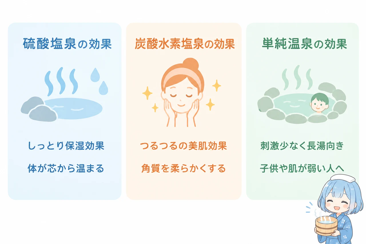 泉質別で選ぶみなかみ温泉の特徴と効能